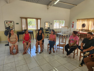 Foto 10: Promoção Social realiza reunião com gestantes no centro Comunitário da Asa Branca