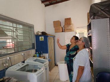 Foto 33: Dia de visita e inspeção nas Creches e Escolas Municipais