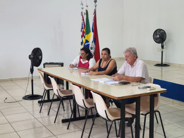 Foto 10: Reunião com a equipe de transporte escolar