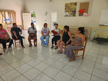 Foto 14: Promoção Social realiza reunião com gestantes no centro Comunitário da Asa Branca