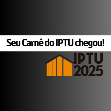 Notícia Os Carnês do IPTU estão sendo entregues pelo Correio