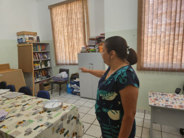 Foto 3: Dia de visita e inspeção nas Creches e Escolas Municipais