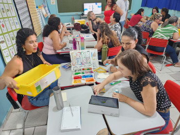 Foto 7: Secretaria de Educação de Quatá forma Professores para ministrar aulas de robótica